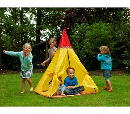 167755 Tienda de juego de los indios 100x100x135 cm con sistema pop up Cigioki