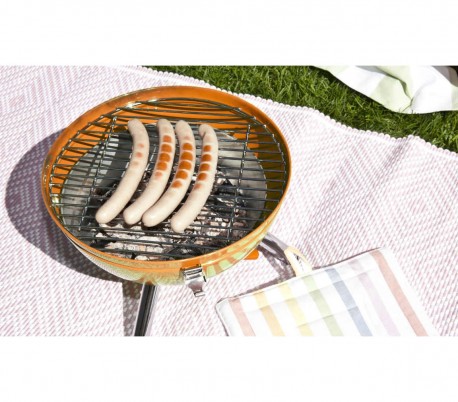 22658 Barbacoa mesa 30x46 cm BBQ COLLECTION agujeros tapa de ventilación