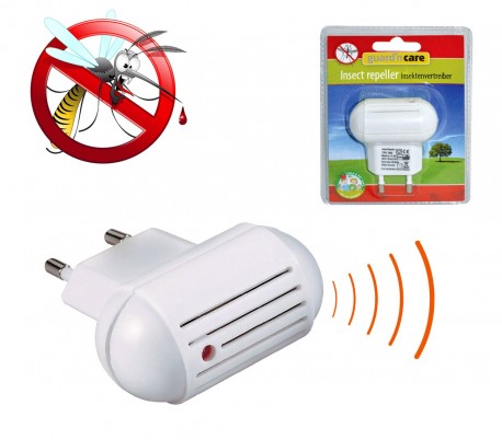 33862 Repelente para insectos ultrasonidos a corriente para 25m2 