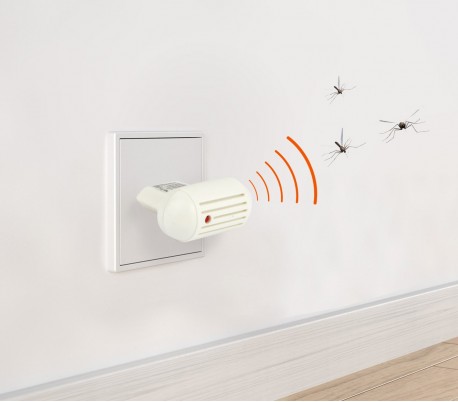 33862 Repelente para insectos ultrasonidos a corriente para 25m2 