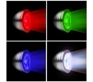Foco LED RGB funcionamiento con control remoto no... 2