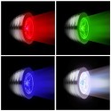 Foco LED RGB funcionamiento con control remoto no incluido 3w multicolor
