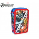 AV16109 Estuche de 3 cremalleras y 43 piezas de Los Vengadores AV16109 Estuche de 3 cremalleras y 43 piezas de Los Vengadores