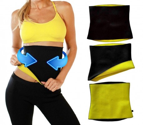 Banda elástica reafirmante abdominal para el adelgazamiento hecha de neopreno 