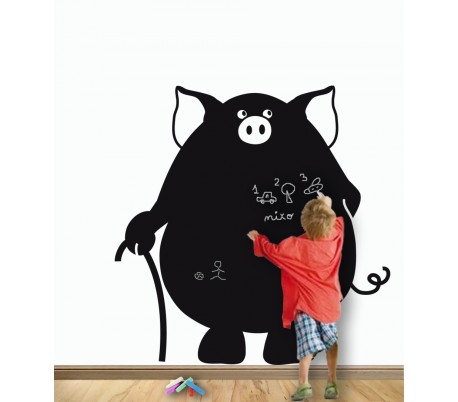 Pizarra adhesiva negra recortable de cualquier...