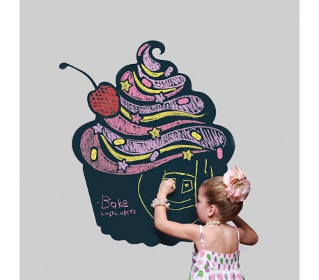 Pizarra adhesiva negra recortable de cualquier...