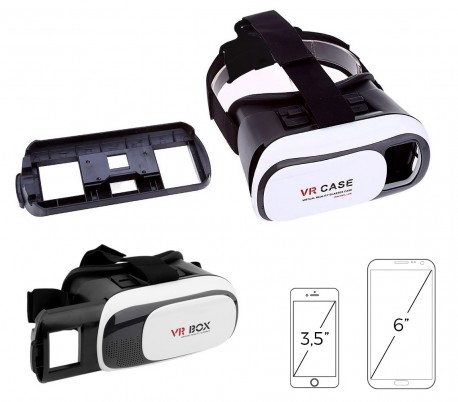 314520 Box 2.0 VR Visor 3D de realidad virtual para smartphones Juegos y Vídeos