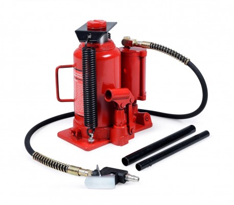 ST3054 Gato hidráulico forma botella aire comprimido manual hasta 12 T