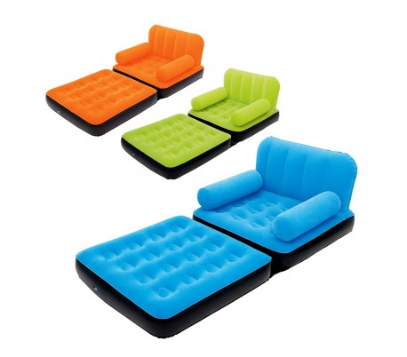 67277 Sofá inflable individual Multi-Max Bestway 2 en 1