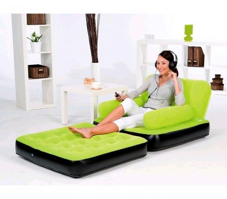 67277 Sofá inflable individual Multi-Max Bestway 2 en 1