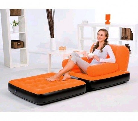 67277 Sofá inflable individual Multi-Max Bestway 2 en 1