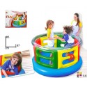 606936 Mini trampolín inflable para niños Fun 167x85 cm de 3 a 6 años