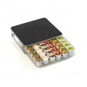 41343 Cajón dispensador cápsulas café hecho metal cap. 30 a 60 cápsulas 41343 Cajón dispensador cápsulas café hecho metal cap. 30 a 60 cápsulas