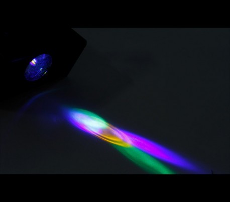 863894 Mini faro proyector 7 led PARTY FUN LIGHT mod. 2 efecto discoteca