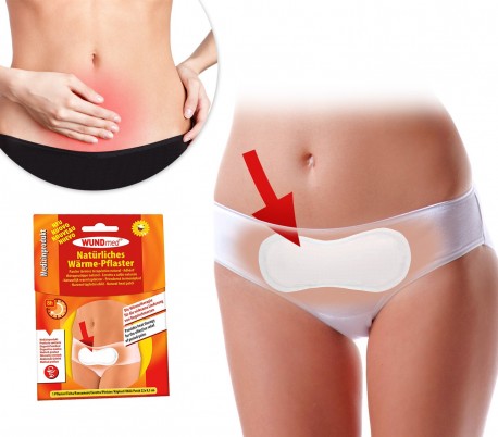 626732 Set 2 parches térmicos terapéuticos dolor menstrual 8 horas 