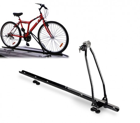 54491 Soporte portabicicleta de aluminio de techo para coche 
