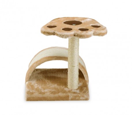 HK1074 Árbol de entrenamiento para gatos con columna en sisal y estanteria