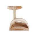 HK1074 Árbol de entrenamiento para gatos con columna en sisal y estanteria