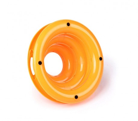  560021 Juego interactivo para gatos de torre circular con bolas giratorias