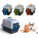 MWS3016 10570 Transportin rejilla plástico de 50 cm perros y gatos MWS3016 10570 Transportin rejilla plástico de 50 cm perros y gatos