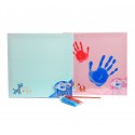 15951 Kit de pintura infantil para la huella de la mano 25x25x1,8 cm