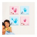 15951 Kit de pintura infantil para la huella de la mano 25x25x1,8 cm
