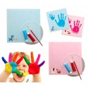 15951 Kit de pintura infantil para la huella de la mano 25x25x1,8 cm