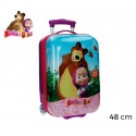4731151 Trolley rígida de mano en ABS de Masha y el Oso 48x30x18 cm 4731151 Trolley rígida de mano en ABS de Masha y el Oso 48x30x18 cm