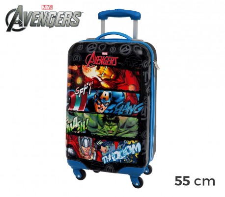 4411451 Trolley de mano en ABS de Los Vengadores 55x33x20 cm