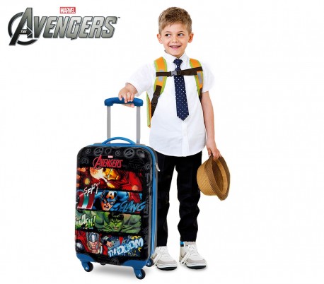 4411451 Trolley de mano en ABS de Los Vengadores 55x33x20 cm