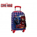 4722851 Trolley convertible en mochila del Capitán América vs Iron Man 47x33x21  4722851 Trolley convertible en mochila del Capitán América vs Iron Man 47x33x21