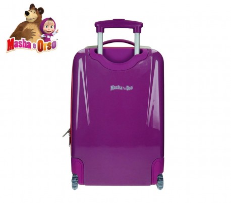 4731251 Trolley rígida de mano en ABS de Masha y el Oso 55x33x23 cm