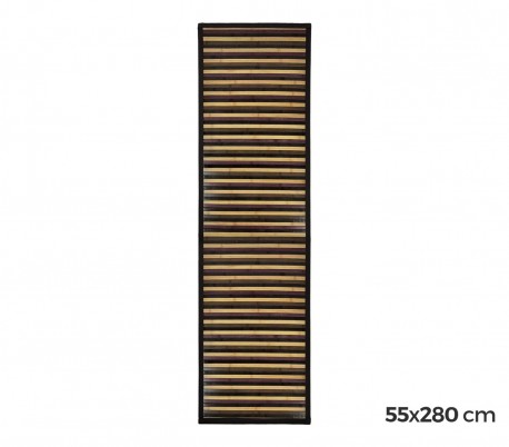  	 159231 Alfombra natural de bambú 55x280 cm en varios colores