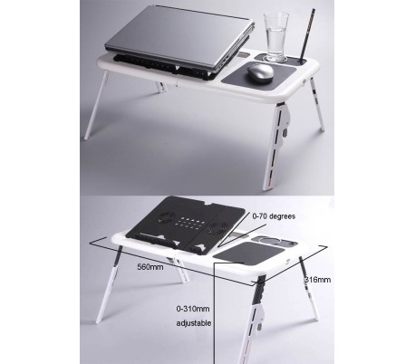 Mesa para notebook plegable