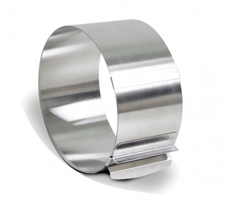 274088 Anillo de acero ajustable para tartas y pasteles de 16 a 30 cm