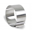 274088 Anillo de acero ajustable para tartas y pasteles de 16 a 30 cm