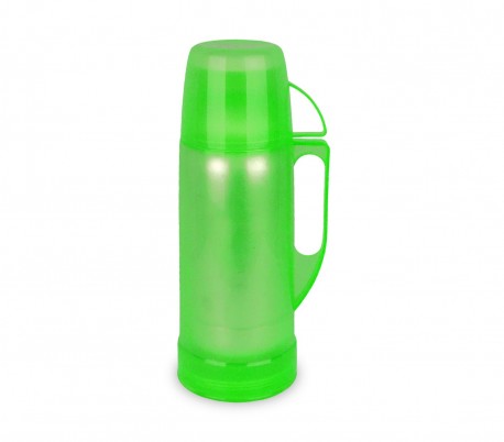 059166 Termo para bebidas WELKHOME recubierto de plástico de colores 1000 ml