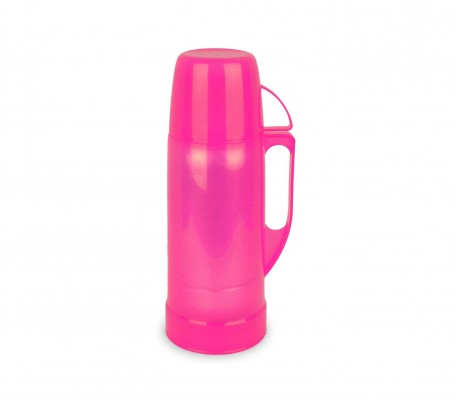 059173 Termo para bebidas WELKHOME recubierto de plástico de colores 450 ml