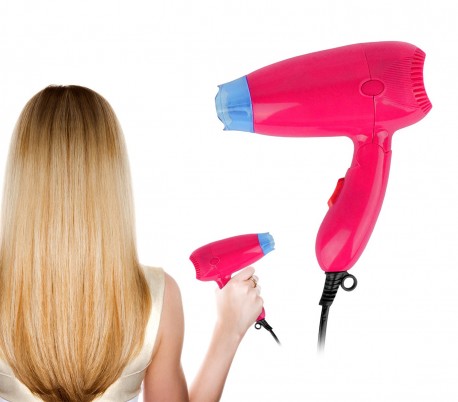 FD85 Mini secador de pelo para viaje KOTEX de 800W y dos velocidades