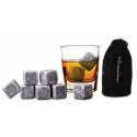 Pack de 9 piedras termicas Whisky stones para las bebidas
