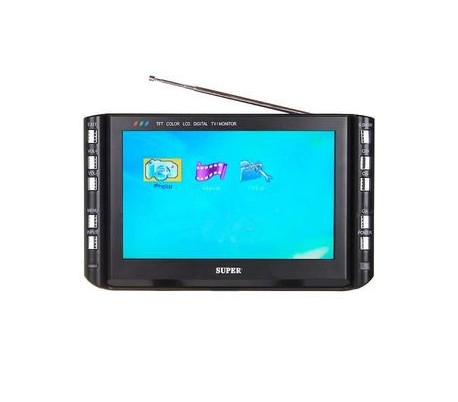 Monitor tv lcd 7'' pulgadas tv dvb-t usb...