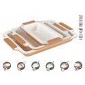Pack kit set piezas juego conjunto de moldes bandejas para guisos horno RL-MCC3A