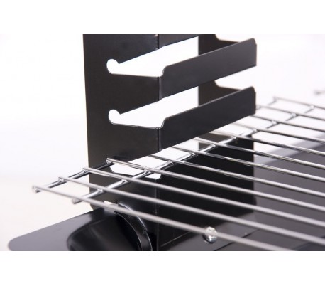 Barbacoa de mesa con dos parrillas 43 x 25 cm - mod. KALBARRI - BBQ COLLECTION