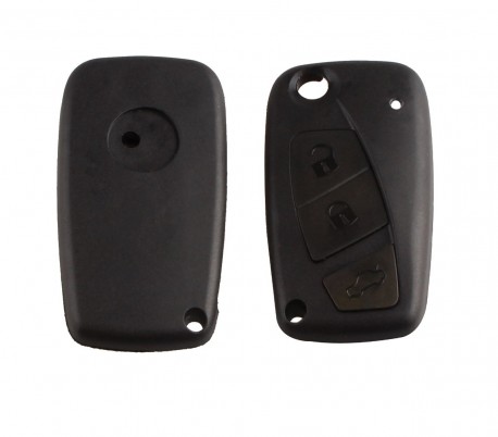 Carcasa para llave de coche con control remoto compatible con FIAT (3 botones)