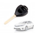  Carcasa para llave de coche con control remoto compatible con TOYOTA COROLLA 