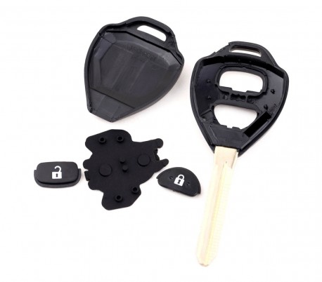 Carcasa para llave de coche con control remoto compatible con TOYOTA COROLLA 