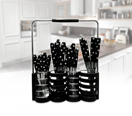 99366 Set de 24 piezas ALPINA con motivo de topos