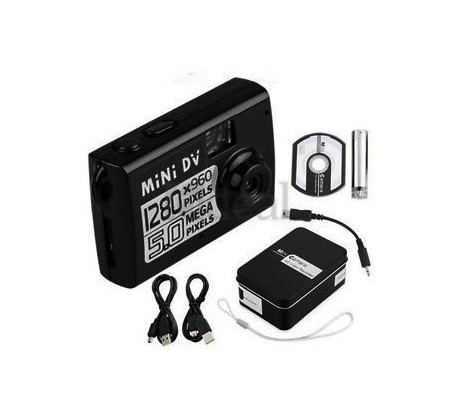 Mini dv fotocamara hd 5.0 megapixel usb