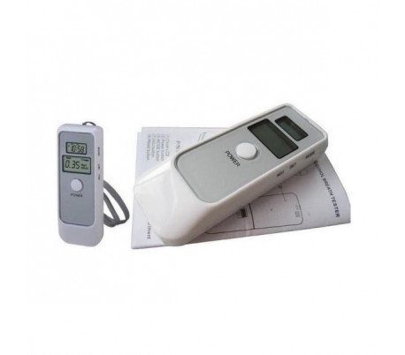 Alcoholímetro prueba de Alcohol lcd portátil de doble pantalla digital con reloj