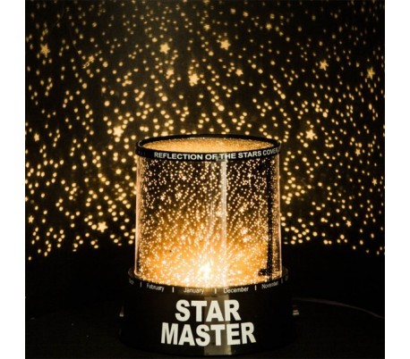 Proyector lámpara de estrellas efecto cielo para la habitación STAR MASTER